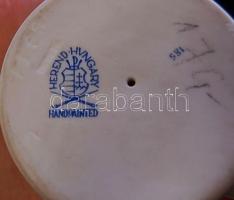 Herendi jelzéssel ellátott kézzel festett porcelán fiúcska / Herend chinaware boy 18 cm