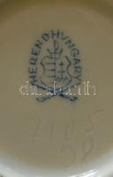 Herendi jelzéssel ellátott Viktória-mintás porcelán egyszálas váza / Herend chinaware vase 14 cm