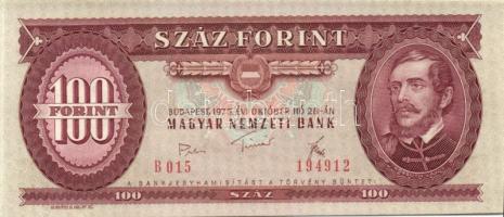 1951-1989. 50Ft (8x) klf évszámmal + 1949-1980. 100Ft (7x) klf évszámmal T:I-III