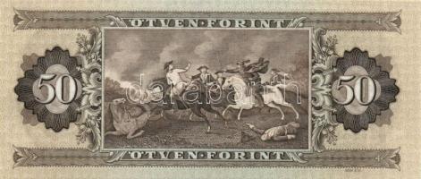 1951-1989. 50Ft (8x) klf évszámmal + 1949-1980. 100Ft (7x) klf évszámmal T:I-III