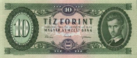 1957-1975. 10Ft (5x) klf évszámmal T:vegyes