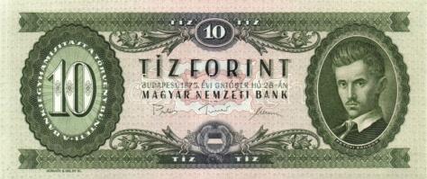 1957-1975. 10Ft (5x) klf évszámmal T:vegyes