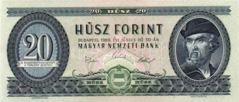 1957-1980. 20Ft (7x) klf évszámmal T:I többnyire