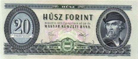 1957-1980. 20Ft (7x) klf évszámmal T:I többnyire