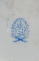 Óherendi Rothschild madarakkal díszített porcelán váza / Rothschild chinawase vase 18 cm