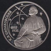 Szovjetunió 1987. 1R " 130 éve született K.E.Ciolkovszkij" T:PP tanúsítvánnyal