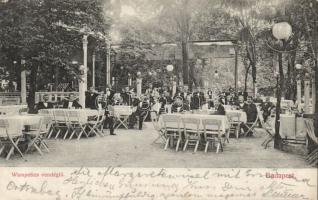 Budapest XIV. Wampetics Vendéglő kert (EB)