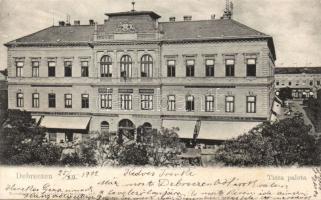 Debrecen Tisza Palota Doszpoly János, Benyáts Emil és a Neumann testvérek üzletével