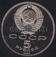 Szovjetunió 1990. 5R " 500 éves a Kreml-i Uszpenszkij Székesegyház a " T:PP Tanúsítván nya...