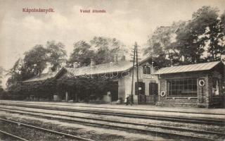 Kápolnásnyék vasútállomás (fa)