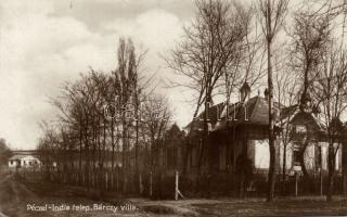 Pécel India-telep, Bárczy villa photo