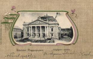 Nagyvárad Szigligeti Theatre litho