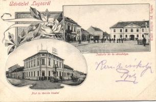 Lugos with the Izabella square and Post office