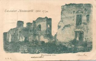 Alvinc Martinuzzi castle ruins