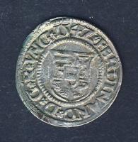 I. Ferdinánd 1542. Dénár Ag (ÉH.745a) T:2