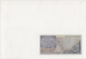 Olaszország 1983. 2000L dekoratív, bankjegyes, bélyeges borítékon "Vatikán-II-János Pál pápa&qu...