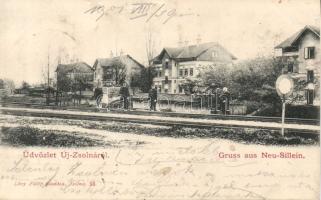 Új-Zsolna Railway Station