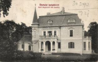 Ipolykürt (Csalár) Keglevich castle (fa)