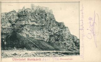 Ruttka Sztrecsnó castle ruins