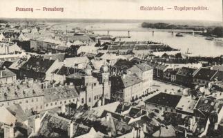 Pozsony with synagogue