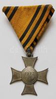 1912-1913. Mozgósítási kereszt mellszalaggal T:2-