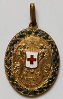 1914. Vörös Kereszt Bronz Díszérem T:2