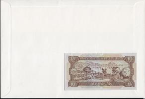 Makaó 1984. 10P dekoratív, nagyalakú bankjegyes, bélyeges borítékon, bélyegblokkal, elsőnapi bélyegz...