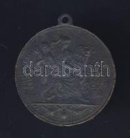 1896. "Milleniumi emlék-Ferenc József" Br emlékérem T:3 ph