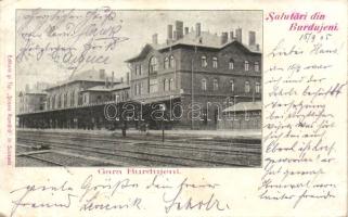 Burdujeni railway station (EB)