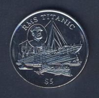 Libéria 1998. 5$ "RMS Titanic" T:BU