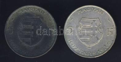1947 5Ft Ag "Kossuth" (2x) T:2,2/3