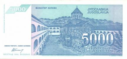 Jugoszlávia 20db klf modern bankjegy T:I