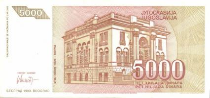 Jugoszlávia 20db klf modern bankjegy T:I