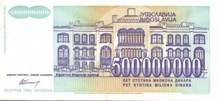 Jugoszlávia 20db klf modern bankjegy T:I