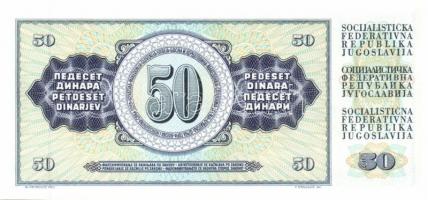 Jugoszlávia 20db klf modern bankjegy T:I
