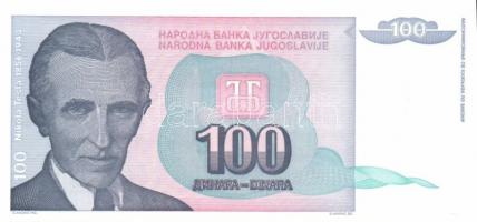 Jugoszlávia 20db klf modern bankjegy T:I