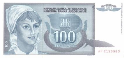 Jugoszlávia 20db klf modern bankjegy T:I