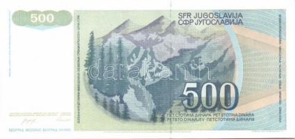 Jugoszlávia 20db klf modern bankjegy T:I