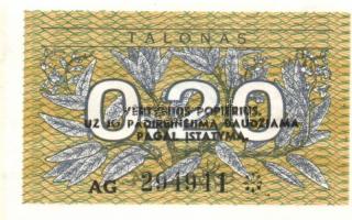 Litvánia 3d klf modern bankjegy, köztük kettő erőteljes vágáshibával T:I