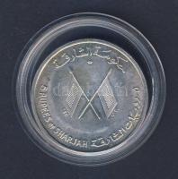 Sharjah 1966. 5R "J.F. Kennedy" Ag emlékpénz T:2+