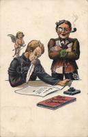 Sopron Studentika litho s: Bihary L. (EK)