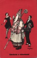 St Nicholas artist signed (EB)