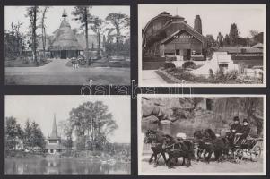 11 db Budapesti állatkert képeslap 1910-1940