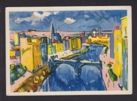 5 db pilseni sör reklámlap a 60-as évekből