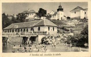 Beretke Calvinist school and orphanage, swimming children