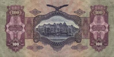 1930. 100P hamis nyilas felülbélyegzéssel T:II- + 1932. 50P hamis nyilas felülbélyegzéssel T:III