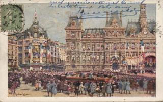 Paris City hall festival artist signed