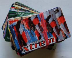 80 db érdekes magyar és külföldi telefonkártya