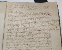 Nagykátai parochia leveleskönyve a XIX. század elejéről, benne az összes érkezett és küldött hivatal...