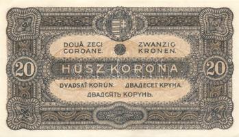 1920-23. Korona sor: 1K,2K,10K,20K,100K,500K,1000K T:I,II